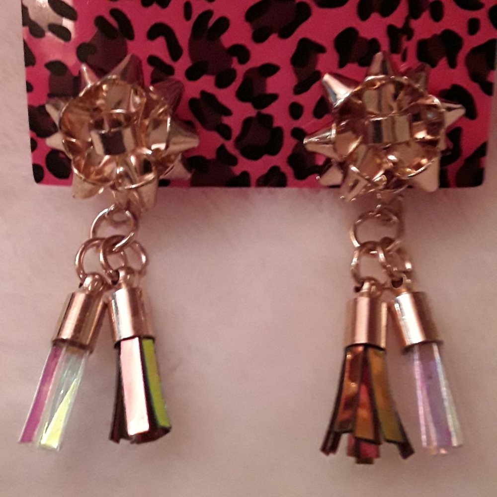 Tassel Gift Bows Earrings